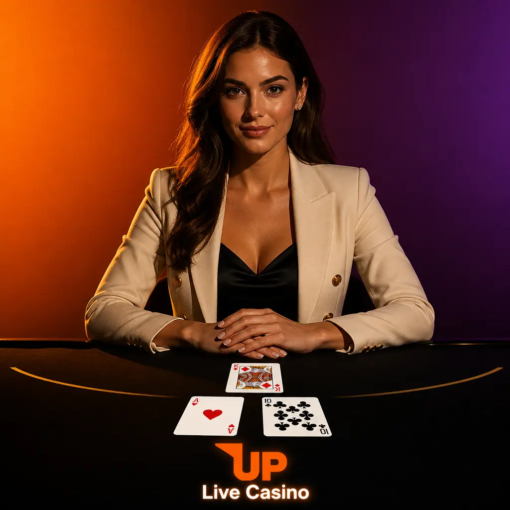 Level Up Casino live dealer games: blackjack, roulette, baccarat, poker and game shows like Crazy Time streamed in real time.