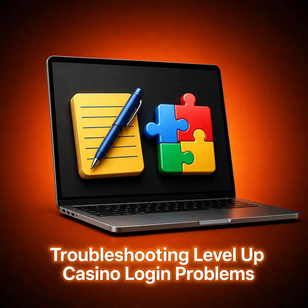 Troubleshooting guide for common Level Up Casino login problems, including password resets, locked accounts and 2FA issues